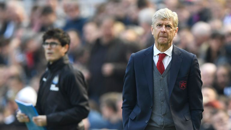 Arsene Wenger's side haven't won a game away from home in the league in 2018