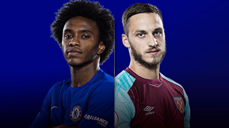 Watch Chelsea v West Ham live on Super Sunday