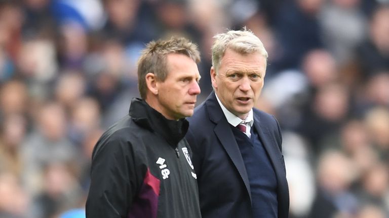 Moyes' assistant Stuart Pearce has also left the Hammers