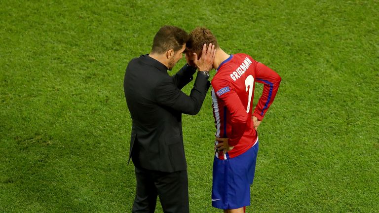 Diego Simeone hopes to convince Antoine Griezmann his future lies at Atletico
