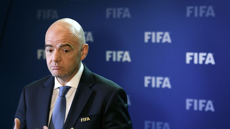 Gianni Infantino said earlier this year agent transactions are