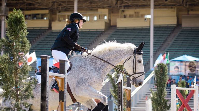 Francesca was delighted to be competing again before a busy summer (copyright: UIPM)