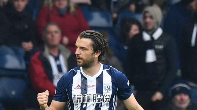 Jay Rodriguez opened the scoring in the 54th minute for West Brom