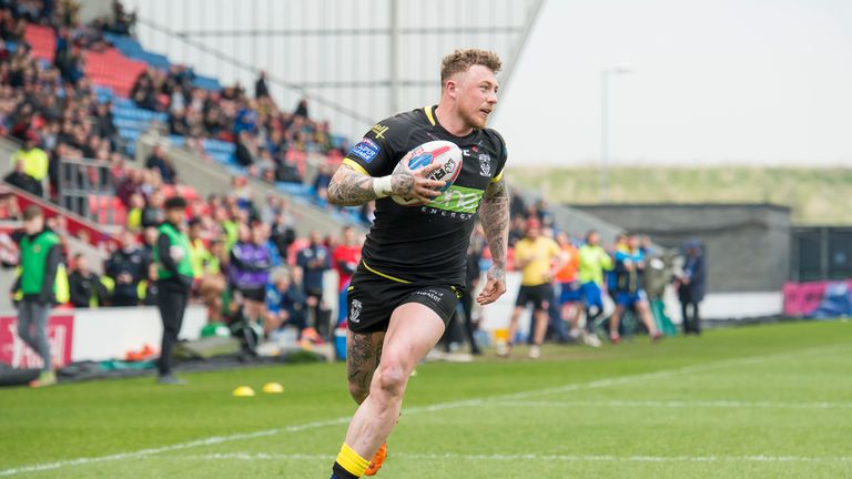 Warrington's Josh Charnley has been in prolific form