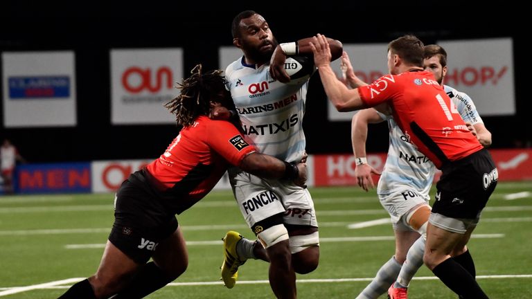 Racing 92 are second in the Top 14 table - six points behind Montpellier