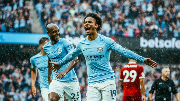 City won the title in joint-record time, with five games remaining