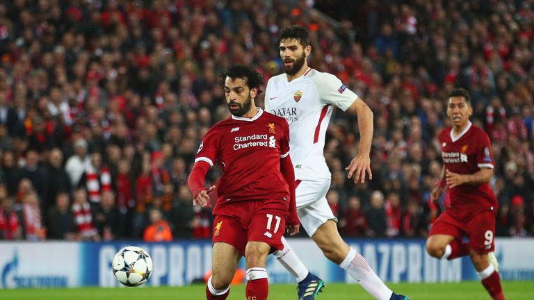 Mohamed Salah will return to his former club after the 5-2 first leg win