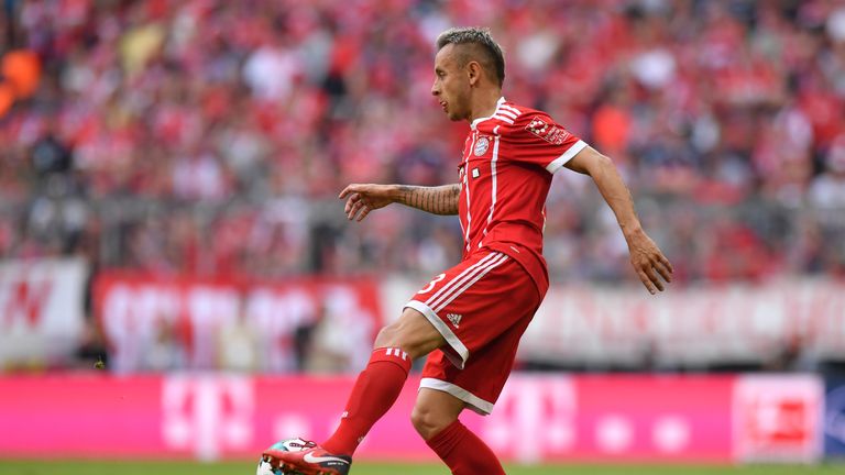 Rafinha produced an inspired performance in Bayern's victory over Eintracht Frenkfurt