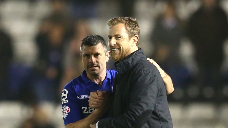 Gary Rowett began his managerial career at Burton before a spell with Birmingham.