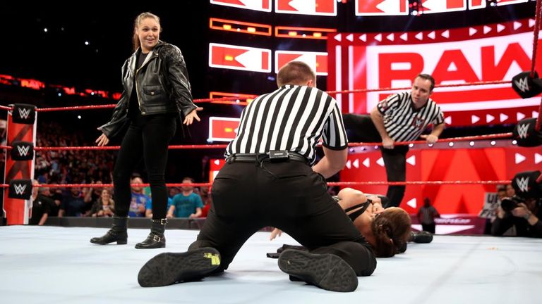 Ronda Rousey showed little remorse for her attack on Stephanie McMahon