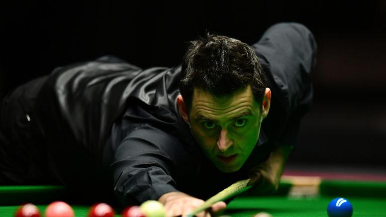 Ronnie O'Sullivan chalked up his 14th maximum 147 break