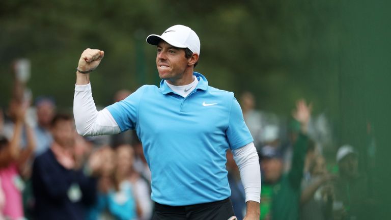 McIlroy is chasing a first major victory since 2014