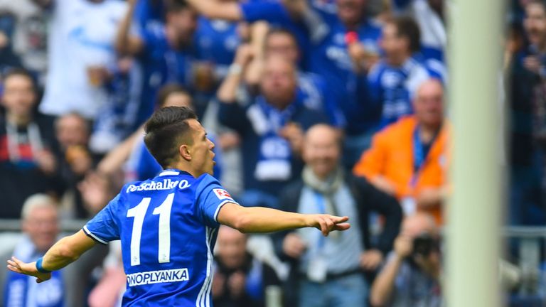 Yevhen Konoplyanka set Schalke on their way against Dortmund