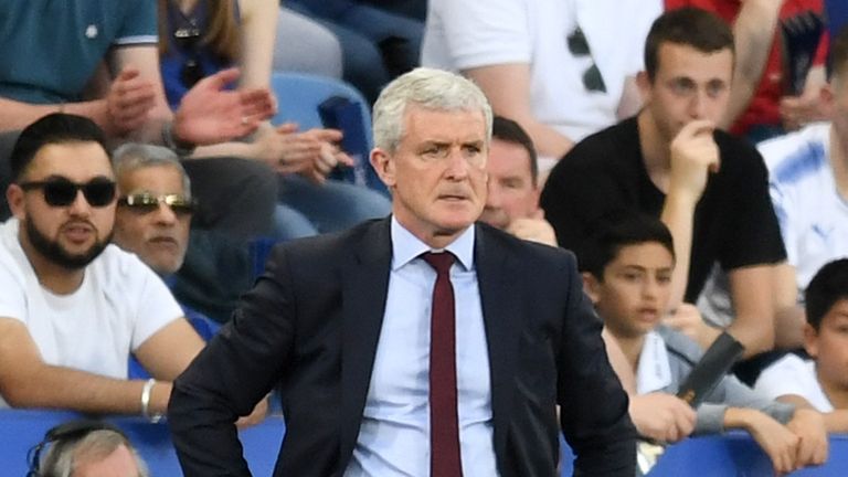 Hughes was brought in with the objective of keeping Saints in the top flight