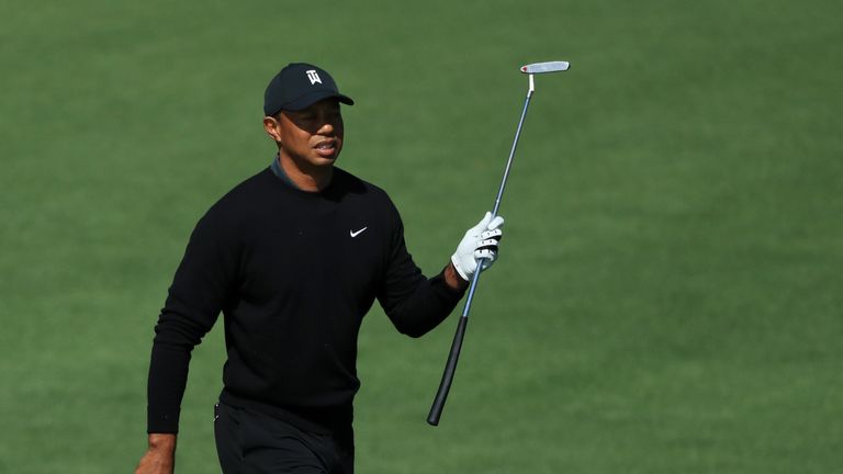 Woods finished outside the top 30 at the Masters