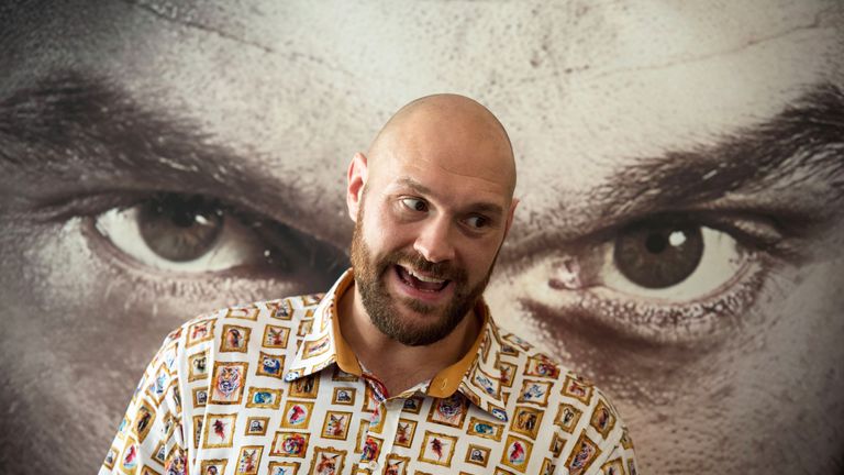 Tyson Fury will return to the ring next month
