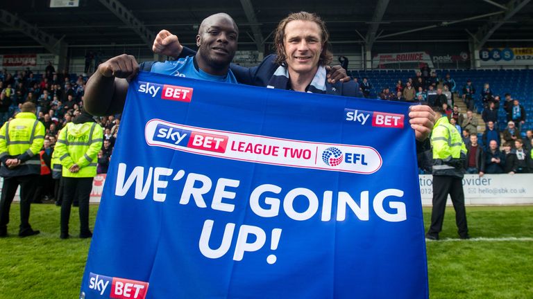 Wycombe will play following their promotion to League One (credit: Sky Bet/JMP)