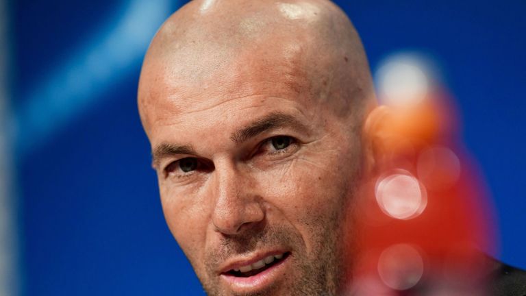 Zidane has won 103 of his 147 games in charge of Real Madrid