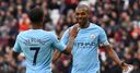 Fernandinho defends team-mate Sterling