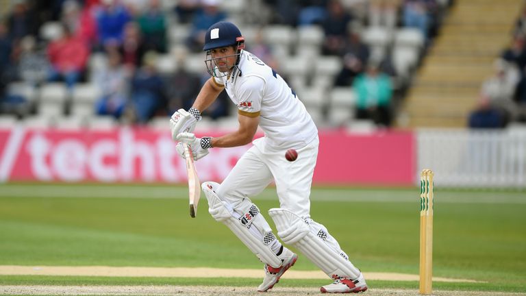 Alastair Cook top-scored for Essex but was dismissed for 37