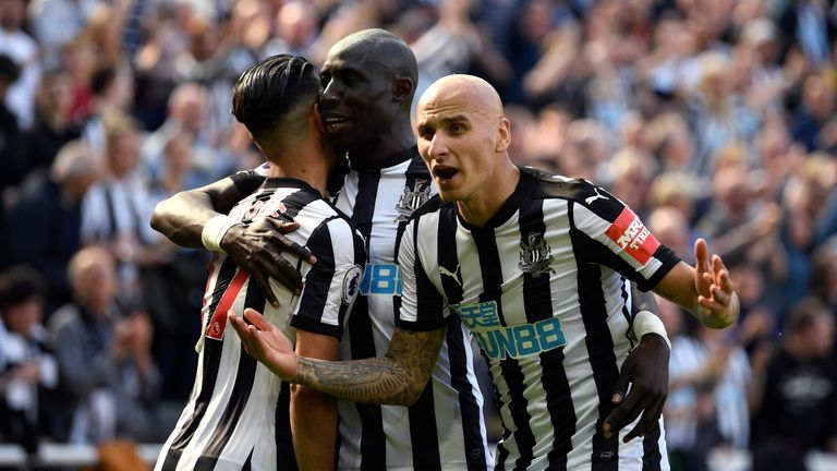 Jonjo Shelvey impressed yet again for Newcastle
