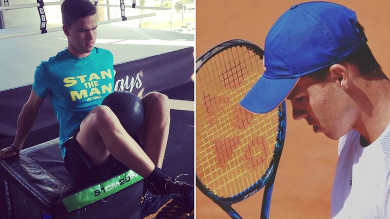 Daniel Altmaier could soon play his first match in three months