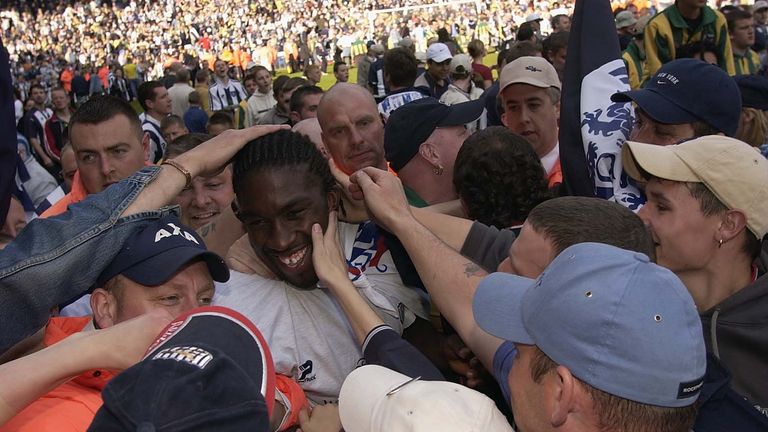 Darren Moore is a folk hero at West Brom since his playing days there
