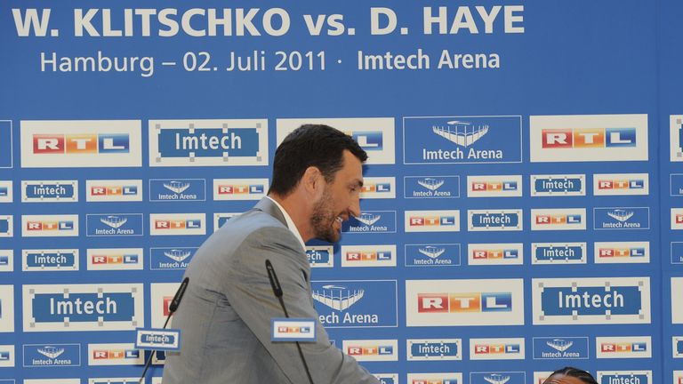 Haye had a fiery build-up with Klitschko but lost the fight