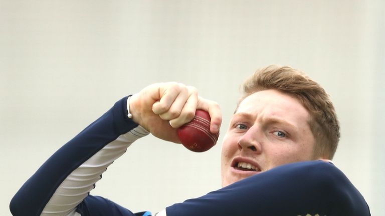 Dom Bess has earned his first England Test call-up