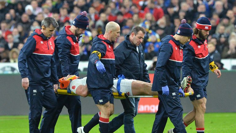 The 32-year-old was stretchered off in Paris in 2016 after a serious head injury