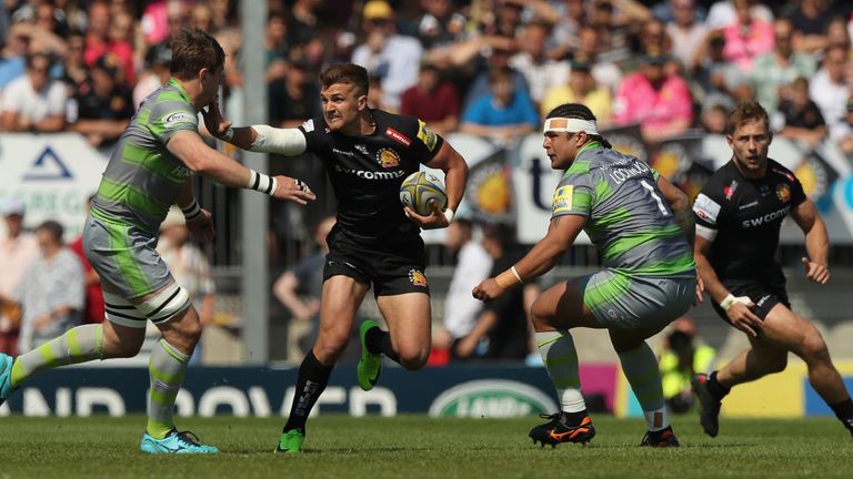 Exeter Chiefs will now face Saracens in the Premiership final on Saturday