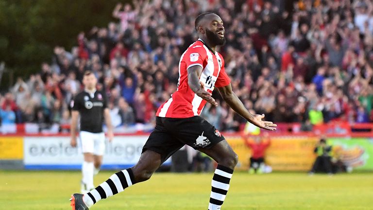 Hiram Boateng scored a spectacular second