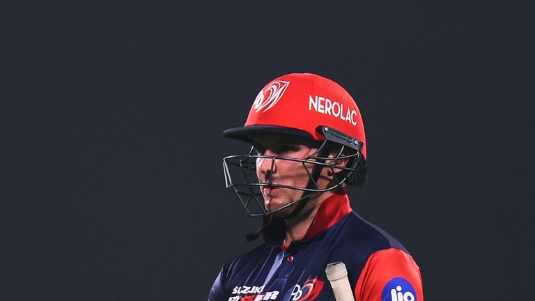 Jason Roy has struggled for runs since coming back into the Delhi team (Credit: AFP)