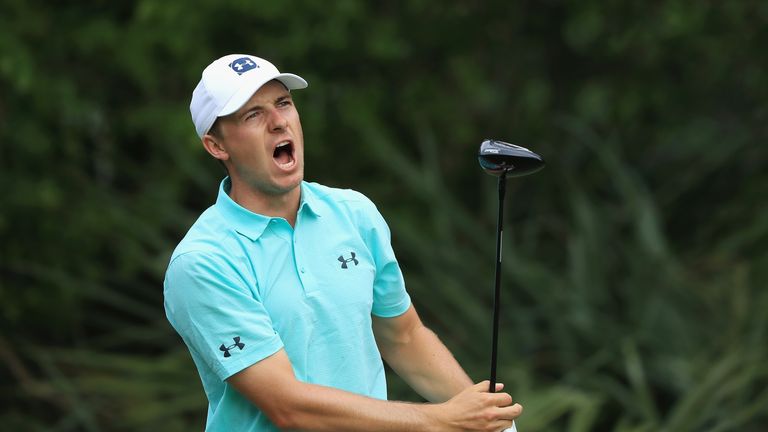 Spieth admitted he did not drive it well, but his putting was impressive