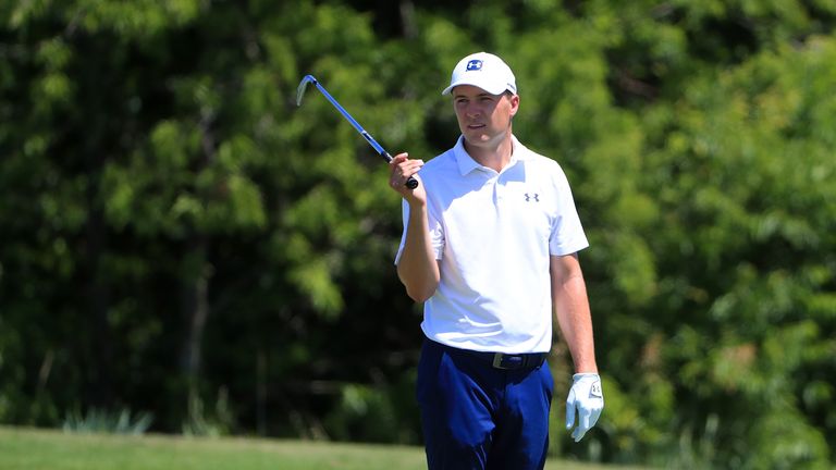 Jordan Spieth struggled on the greens at Trinity Forest