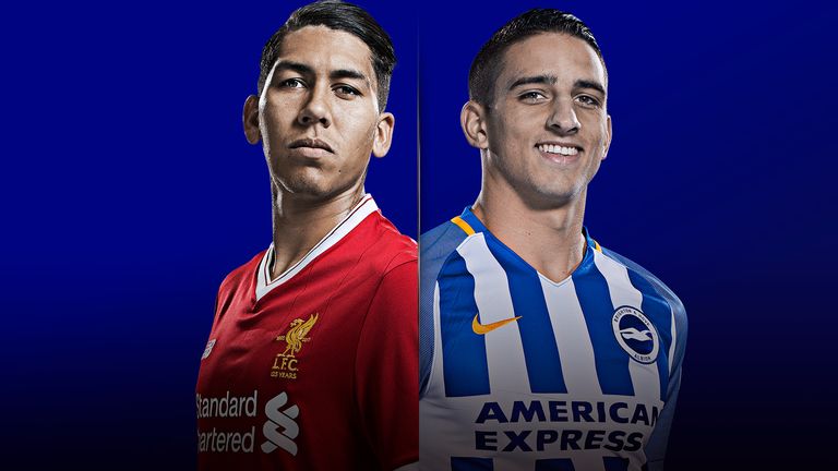 Liverpool v Brighton will be live on Sky Sports Main Event from 2.45pm