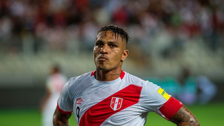 Paolo Guerrero has been reinstated and scored twice for Peru on Sunday
