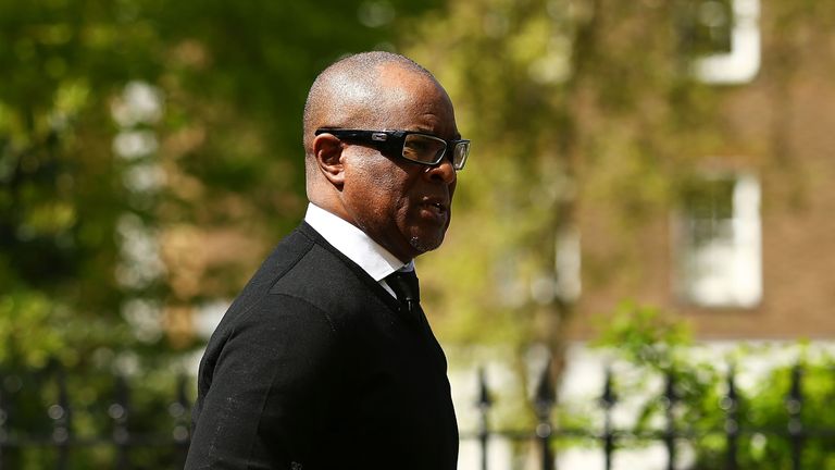 Canoville attends Ray Wilkins' memorial earlier this month
