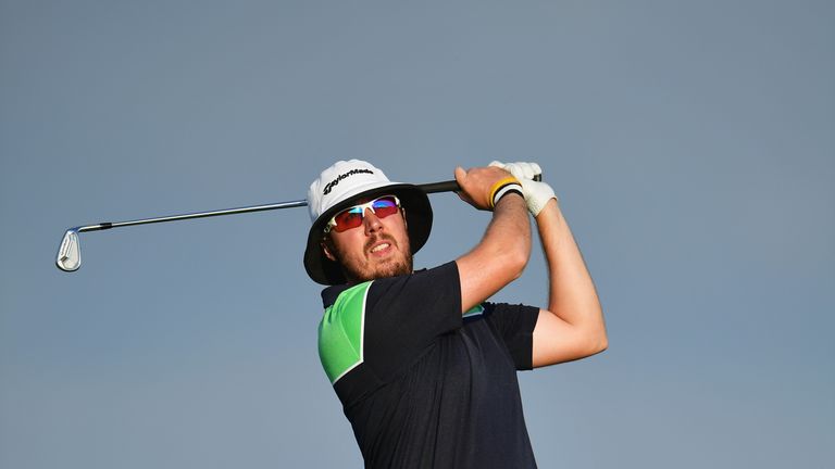 Ryan Evans is one off the lead in Sicily