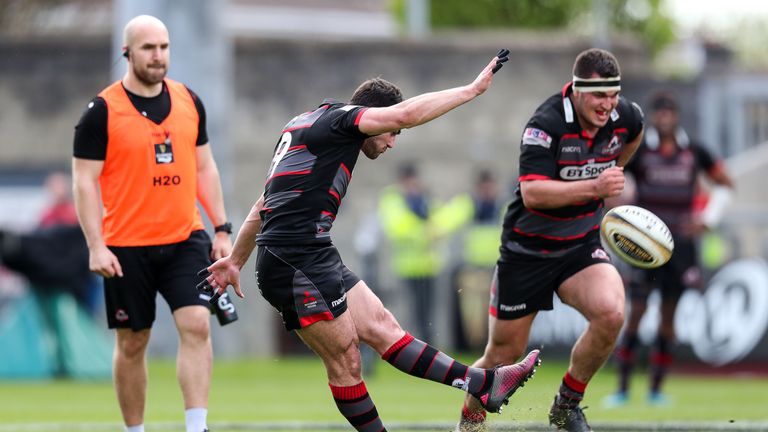 Sam Hidalgo-Clyne's boot ticked Edinburgh over throughout the game but they could not force the lead