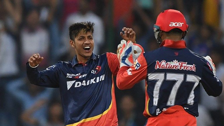 Nepalese legspinner Sandeep Lamichhane played for the Delhi Daredevils in the IPL (Credit: AFP)