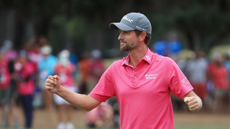 Webb Simpson's Sawgrass display is discussed