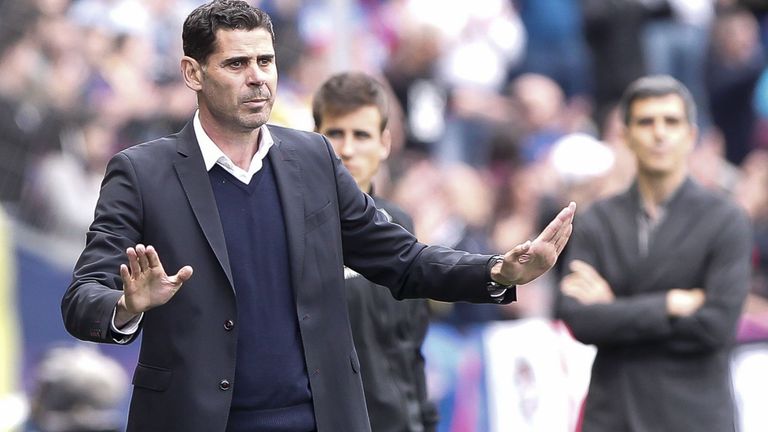 Fernando Hierro will manage Spain after Julen Lopetegui's sacking