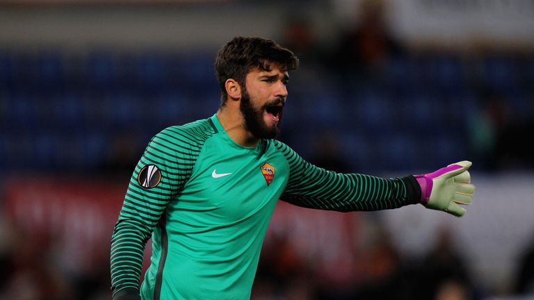 Allison has emerged as one of the world's top goalkeepers at Roma