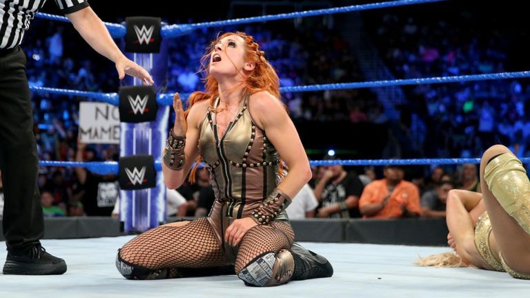 Becky Lynch secured an impressive tap-out victory over Charlotte Flair to build momentum for Sunday night