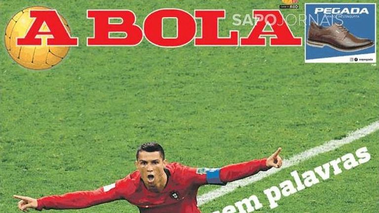 Portuguese paper A Bola say they are left