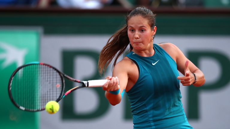 Daria Kasatkina was hugely impressive in beating Caroline Wozniacki