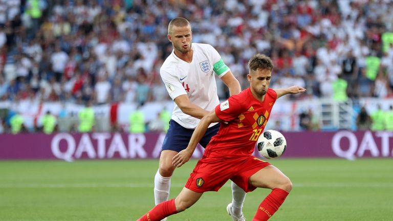Eric Dier disappointed by England's World Cup defeat to Belgium
