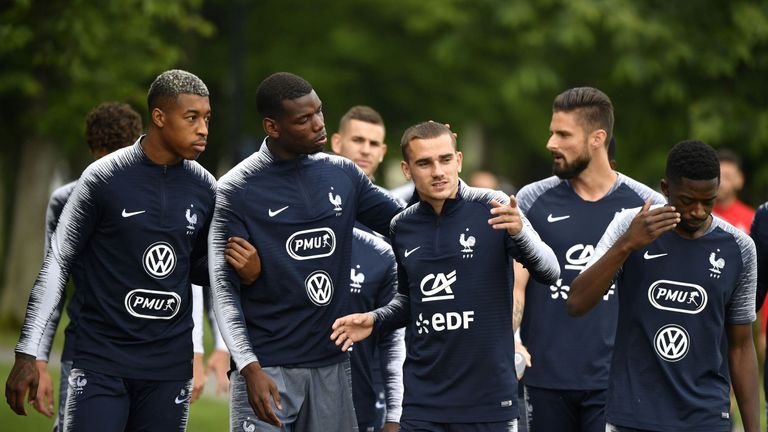 Paul Pogba and Antoine Griezmann will play a key role in France's bid to lift a second World Cup