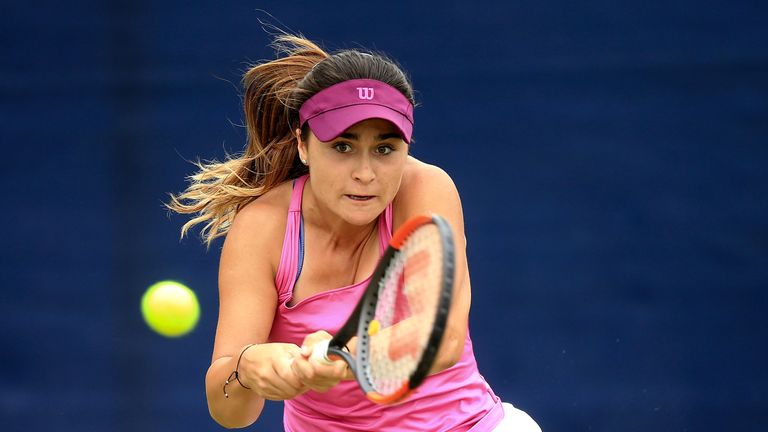 Gabriella Taylor almost shocked defending champion Donna Vekic